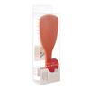 Nova Escova Massageadora de Shampoo Folha de Ginkgo de Cabo Longo Silicone Dente Grosso com Cabo Pente para Shampoo Cabo Longo Shampoo