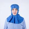 Gorro de red blanca para higiene alimentaria para hombres y mujeres, sombrero de protección contra el polvo para taller, gorra de malla limpia para taller