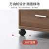 Archivero de oficina, gabinete de almacenamiento bajo el escritorio, gabinete de oficina, gabinete lateral, gabinete con cajones, gabinete bajo de madera con cerradura, gabinete de almacenamiento