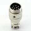 Soquete de aviação GX16 conector de acoplamento 2/3/4/5/6/7/8/9/10 assento de acoplamento macho fêmea