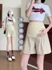 2026 Nuevos Shorts de Maternidad, Estilo Delgado de Verano, Pantalones Yamamoto Amigables para Personas Petites, Soporte Abdominal, Seda de Hielo, Pantalones de Pierna Ancha de Longitud Media