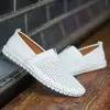 Zapatos Casuales Populares de Talla Grande para Hombre Transfronterizos, Zapatos Perezosos de Piel de Vaca de una Sola Pierna, Zapatos de Piel, Talla 48, Talla 49, Talla 50