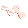 Almofada de Ar para Pó Triangular Super Macia Espessa Marshmallow, Fácil de Aplicar, para Base Líquida, Pó Solto para Fixar Maquiagem, Uso Úmido e Seco