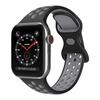 Adecuado para Correa de Apple Watch Hebilla de 8 caracteres Correa de Apple Watch Bicolor Correa para iWatch Apple Correa de reloj de silicona Apple Nike