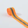Envío Gratis En Stock Cinta Reflectante de Poliéster Cinta Reflectante de Advertencia de Tráfico Resaltador Nocturno Ropa de Sanidad Accesorios para Equipaje