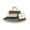 Accesorios de Joyería Estilo Chanel Transfronterizos DIY Europeos y Americanos, Pulseras, Collares y Colgantes de Aleación Esmaltada Incrustados con Diamantes
