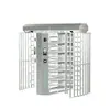 Torniquete de Altura Completa de Acero Inoxidable Cepillado 304 para Estaciones de Trenes de Alta Velocidad y Parques Industriales, Fabricante de Puerta de Control de Acceso con Torniquete de Cruce