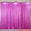 Decoração de Tecido com Seda de Gelo e Tecido de Seda de Gelo para Fundo de Salão de Casamento, Cortinas de Teto, Cortinas de Palco e Uso Específico para Casamento