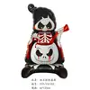 Globo de Película de Aluminio Nuevo de Halloween Transfronterizo Forma de Dibujos Animados Fantasma Calabaza Calavera Botas Escena Decoraciones