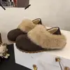 Botas de Nieve de Cuero Genuino de Corte Bajo con Aumento Interno de Altura para Mujer Estilo Invierno 2026 Calientes con Felpa Zapatos de Algodón Birkenstock Slip-On