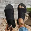 Sandálias de Praia Femininas Estilo Punk Simples, Novos Sapatos de Solado Grosso para Mulheres, Sapatos de Verão, Tamanhos 36-41, 42, 43