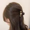 Pinza Roja de Cereza para el Cabello para Mujer, Pinza Pequeña de Garra para la Parte Posterior de la Cabeza, Adecuada para Cabello Fino, Cabello Corto Semirecogido, un Accesorio para el Cabello Imprescindible durante el Período de Transición