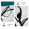 Gafas de montura cuadrada transparente se pueden equiparar con lentes graduadas para miopía y astigmatismo, gafas planas protectoras de alta definición anti-luz azul TR