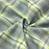 Tela de cuadros de estilo fresco multicolor nueva, Camisa casual de jacquard 100% algodón con rayas, Tela para vestidos infantiles al por mayor