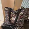 Bolsa de Gran Capacidad Estilo Étnico para Mujer 2026 Nueva Tendencia Moda Bolso Tote para Mujer Bolso de Hombro Versátil de Nicho para Mujer