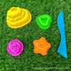 Ventas Directas de Fábrica Juguete Espacial para Niños Molde de Arena Accesorios de Arcilla de Colores Modelo Herramientas Gruesas para Jugar con Arena de Playa Venta al por Mayor