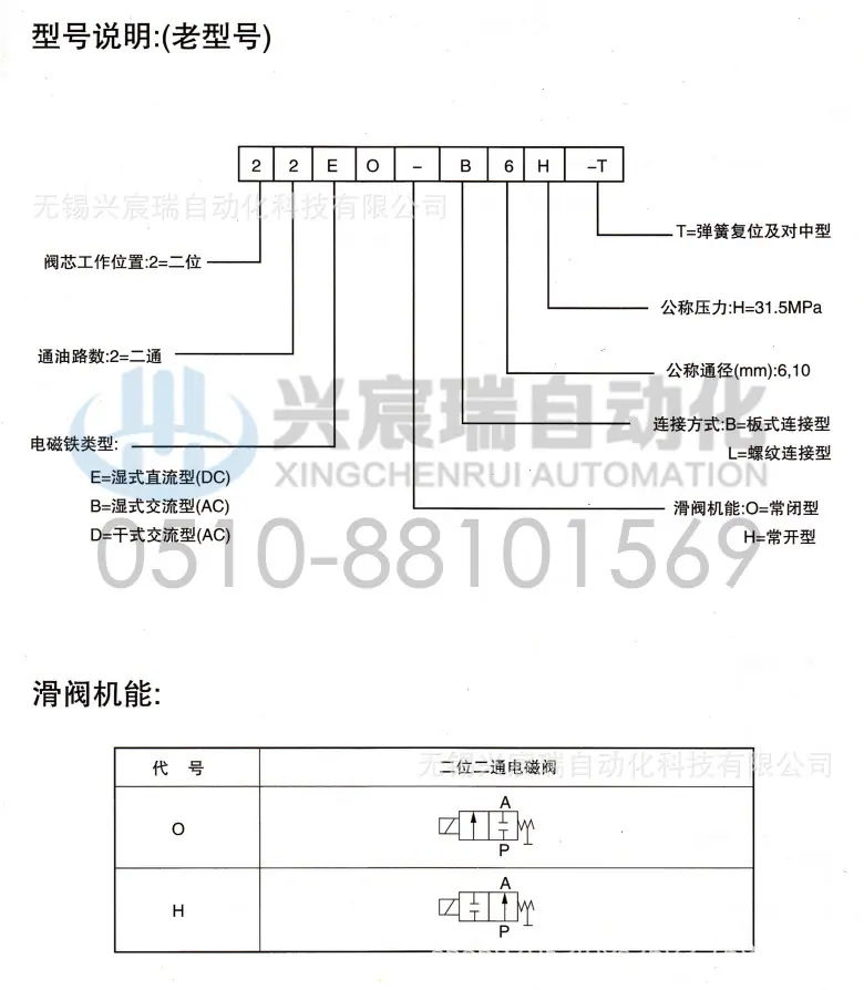 电磁换向阀 上海型