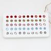 Dongzhou Punta Redonda Base Redonda Diamante 5mm Punta Redonda Diamante para Uñas Ss22 Cristal Destellante K9 Lote Completo Joyería para Uñas Pendientes Agua