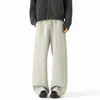 Pantalones Joggers de Pierna Recta para Hombre y Mujer, Nuevo Estilo Otoño, Sueltos de Punto Morado Casual Deportivos Largos