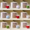 Taza de Té Pequeña de Cerámica de Color Sólido Fresco, Taza Individual para Uso Doméstico, Exquisita Taza para Degustación de Té, Taza de Té de Alto Valor para Juego de Té Kung Fu