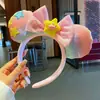 Nuevas Diademas de Lazo con Cabeza de Mickey y Minnie, Lindos Accesorios para el Cabello de Alta Gama con un Toque Fresco y Dulce, Perfectos para el Parque de Diversiones
