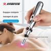 Caneta eletrônica para meridianos, caneta de acupuntura a laser, bastão de massagem, bastão de acuponto, dispositivo de terapia energética para circulação, caneta de massagem para coluna cervical.