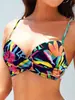 [traje de baño de una pieza] 2024 nuevo traje de baño multicolor bikini de comercio exterior europeo y americano traje de baño de dos piezas traje de baño bikini