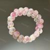 Pulseira estilo fada estilo Mori lírio orquídea retrô verão ins contas brancas esmalte colorido joias de alta qualidade presente para namoradas