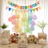 Decoraciones para celebración de 100 días para niños y niñas, decoraciones de cumpleaños para bebés y niños, globos de escena, fondo para fotos, fiesta de ambiente