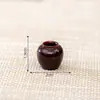 Mini Micro-Paisajismo Pequeños Adornos Artificiales, Serie de Accesorios de Té en Miniatura para Paisajismo Frascos de Vino Cerámica Creativa DIY