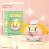 Compatible con Bloques de Construcción de Micropartículas Lego Muñecos de Dibujos Animados Educativos para Niños Ensamblaje Escritorio Celebridad de Internet Puesto Callejero Juguetes al por Mayor