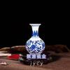 Vaso de Porcelana Azul e Branco Ornamentos Arranjo de Flores Suporte Antigo Cuia Pequena Artesanato Antigo Fábrica de Vasos Cerâmicos Cadeia de Suprimentos Atacado
