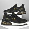 Malha respirável esportes ao ar livre sapatos da moda juventude almofada de ar de sola grossa sapatos de camada única primavera e outono low-top renda-up tênis de corrida para os amantes