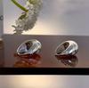Bola Incrustada Zircon Geométrica Brincos Nicho Moda Design Elegante Sentido Orelha Studs Moda Personalizado Simples Brincos Brincos para Mulheres