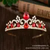 Nueva Corona de Princesa Tiara para Niños Decoración Linda de Fiesta de Cumpleaños para Niña Joyería Brillante para Fotos de Bebé Accesorios
