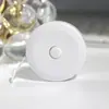 Cinta métrica pequeña portátil de colores macarrón, mini regla estilo nórdico, multifuncional, precisa, linda, para medir medidas corporales, regla de cuero suave
