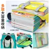 Bolsa de Archivo de Malla Transparente Huajie, Bolsa de Archivo con Cremallera, Bolsa Gruesa para Tutorías, Bolso de Mano, Bolsa para Libros para Estudiantes de Primaria y Secundaria