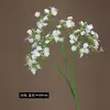Nova Flor de Seda Gipsofila Buquê de Flores Artificiais Luxo Leve Decoração de Casa Arranjo de Flores para Salão de Casamento Acessórios Flor Artificial Comércio Exterior Atacado