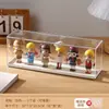 Caja Ciega de Brotes de Mijo Exhibidor de Almacenamiento Apilable Protectora contra el Polvo Acrílico Figura Vitrina Transparente Caja de Almacenamiento para Muñecas