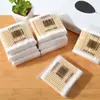 Algodones Desechables Sanitario de Doble Punta de Papel-Plástico Bambú Madera Promocional al por Mayor para Limpieza de Oídos y Eliminación de Maquillaje