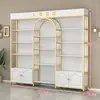Prateleira de Cosméticos Display Rack Multicamadas Gabinete de Exibição de Produtos para Salão de Beleza Skincare Salão de Unhas Barbearia Gabinete de Exibição