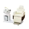 Cama Inteligente Eléctrica de Gama Alta con Lavado Totalmente Automático, Cabezal Giratorio Multifuncional, Silla de Peluquería con Terapia que se Puede Inclinar hacia Abajo