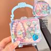 Caja de Regalo de Joyería para Niños Set de Pulseras de Cuentas de Alto Nivel de Dibujos Animados para Niña Premios de Jardín de Niños Set de Joyería para Bebé