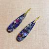 Pendientes Colgantes de Pino Emperador con Flor Geométrica de Estilo Bohemio para Mujer, Pendientes Creativos de Estilo Étnico al por Mayor