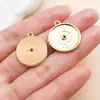 Aleación Goteo Aceite Música Guitarra Violín Piano Notas Musicales Colgante Encanto DIY Collar Llavero Adorno Accesorios