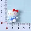 Guantes de Dibujos Animados de Cinco Dedos con Forro de Felpa para Niños, Funda para Teléfono de Pegamento Cremoso DIY Kuromi, Accesorios de Resina Hechos a Mano