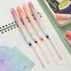 Resaltador de color con degradado de alto impacto, resaltador clave, marcador para estudiantes, color de protección ocular, marcador de gran capacidad