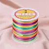 Fio Nº 7 corda trançada corda corda pulseira corda material nó chinês diy pingente trançado à mão pingente