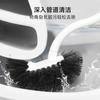 Nova Escova de Vaso Sanitário Doméstica Estilo Japonês Canto do Banheiro Escova de Vaso Sanitário Cabo Longo Montada na Parede Ferramenta de Escova de Limpeza