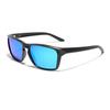 Gafas Xunge TR90, gafas de sol polarizadas para hombre, cuadradas, reflectantes, coloridas, gafas de sol para mujer 2024, nuevas gafas de conductor polarizadas